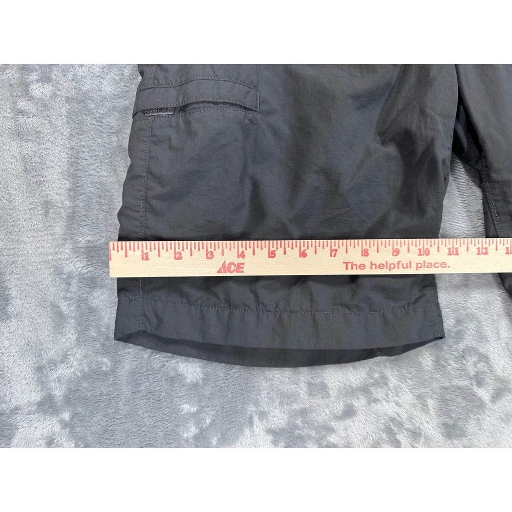 The North Face Mens Hiking Shorts Gray Size 34 Regular Outdoor Trail Cargo